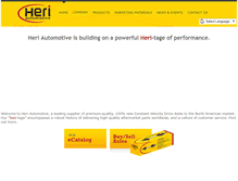 Tablet Screenshot of heriautomotive.com